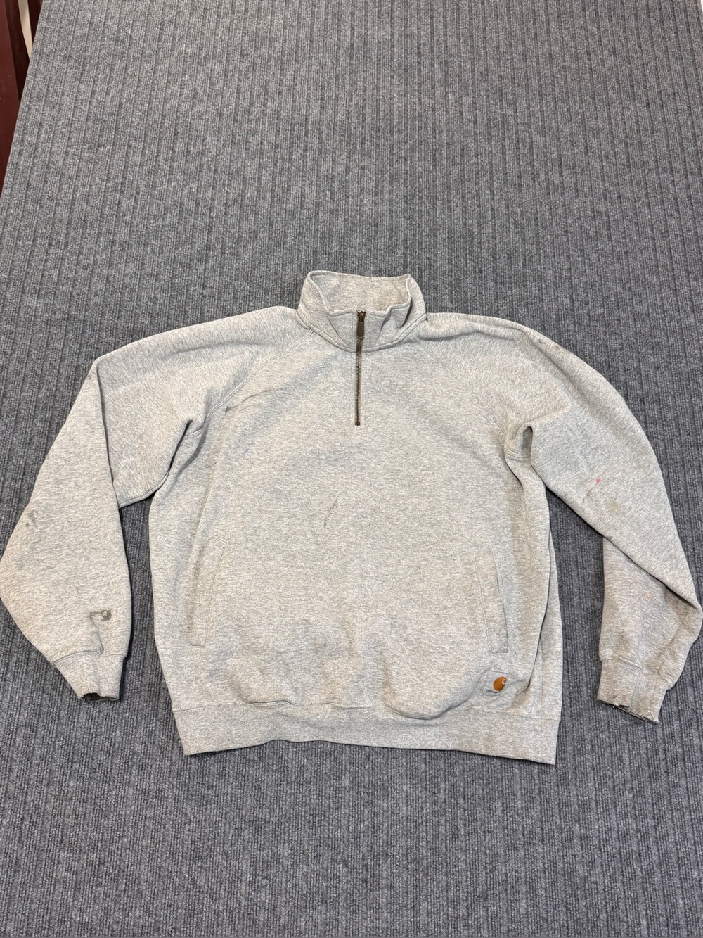 Carhartt K503‎ 1/4 Zip Sweatshirt Large